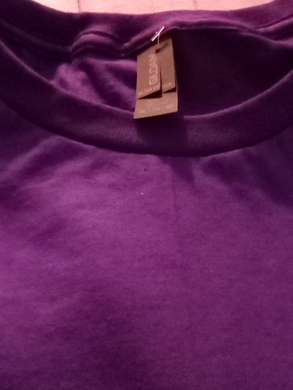 Gildan Purple Short Sleeve Tee